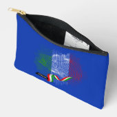 Pochette À Accessoires Drapeau italien (Ouvrir)