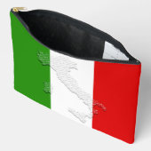 Pochette À Accessoires Drapeau italien (Ouvrir)