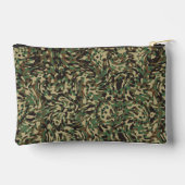 Pochette À Accessoires Drapeau personnalisé Camouflage vert Nom personnal (Verso)