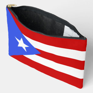 Pochette À Accessoires Drapeau Porto Rico