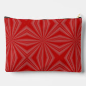 Pochette À Accessoires Drapeau Red LOVE mexicain personnalisé (Verso)