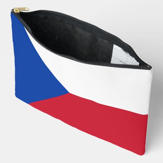 Pochette À Accessoires Drapeau République tchèque (Ouvrir)
