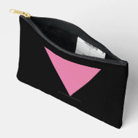 Drapeau triangle rose de SlipperyJoe's symbole ros