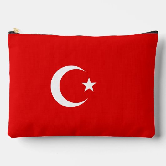 Pochette À Accessoires Drapeau turc (Recto)