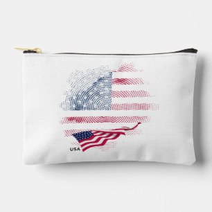 Pochette À Accessoires Drapeau USA