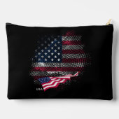 Pochette À Accessoires Drapeau USA (Verso)