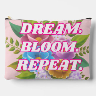 Pochette À Accessoires Dream Bloom Répéter Floral Motivational CosmeticBa