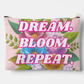 Pochette À Accessoires Dream Bloom Répéter Floral Motivational CosmeticBa (Verso)