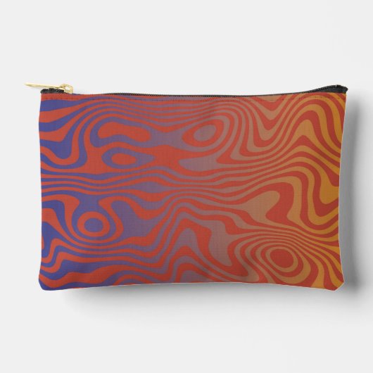 Pochette À Accessoires Dream Flow l Abstract Trippy Pattern - No. 01 (Recto)