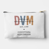 Pochette À Accessoires DVM personnalisé Docteur en médecine vétérinaire C (Verso)