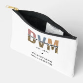 Pochette À Accessoires DVM personnalisé Docteur en médecine vétérinaire C (Ouvrir)