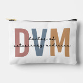 Pochette À Accessoires DVM personnalisé Docteur en médecine vétérinaire C (Recto)