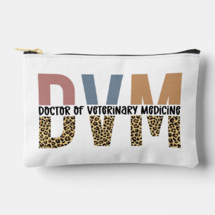 Pochette À Accessoires DVM personnalisé Docteur en médecine vétérinaire C