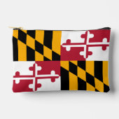 Pochette À Accessoires Dynamic Maryland State Flag Graphic on a (Recto)