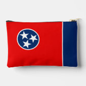 Pochette À Accessoires Dynamic Tennessee State Flag Graphic on a (Verso)