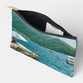 Pochette À Accessoires Eaux turquouises de Perast - Monténégro (Ouvrir)