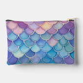 Pochette À Accessoires Echelle de sirène moderne Motif crayon et toilette (Verso)