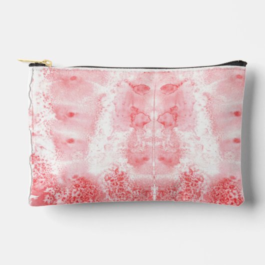 Pochette À Accessoires Échos cramoisis (Recto)
