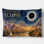 Pochette À Accessoires Éclipse totale de Soleil 2027 Égypte (Verso)