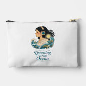 Pochette À Accessoires Écouter l'océan (Verso)