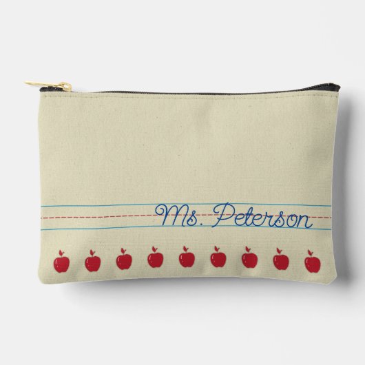 Pochette À Accessoires Écriture Carnet papier Apple Pouch (Recto)