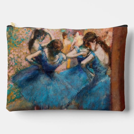 Pochette À Accessoires Edgar Degas - Danseurs en bleu (Recto)