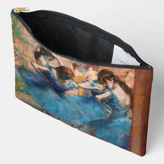Pochette À Accessoires Edgar Degas - Danseurs en bleu (Ouvrir)