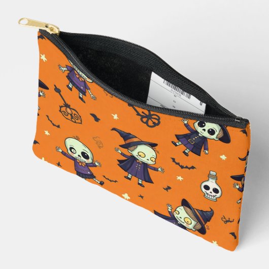 Pochette À Accessoires Éffrayant Chic Halloween Coussin - Festive (Ouvrir)