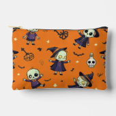 Pochette À Accessoires Éffrayant Chic Halloween Coussin - Festive (Recto)