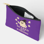 Pochette À Accessoires Effrayé, mais fort (Ouvrir)