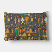 Pochette À Accessoires Egyptian Hieroglyphic Symbol Pattern pharaoh (Verso)