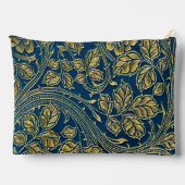 Pochette À Accessoires Élégance Bleu Doré (Verso)