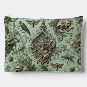 Pochette À Accessoires Élégance Chitineuse - Portrait victorien gothique