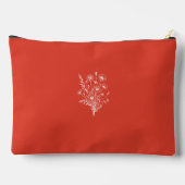 Pochette À Accessoires Élégance fleur sauvage (Verso)