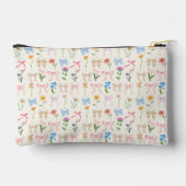 Pochette À Accessoires Élégance florale de l'arc tendance (Verso)