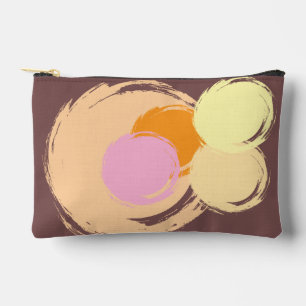 Pochette À Accessoires Élégant Citrine Vieilli Bourgogne Éclat Voyage