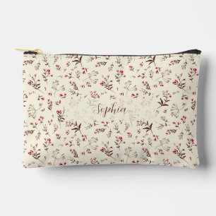 Pochette À Accessoires Élégant coque de crayon à fleurs élégant, maquilla