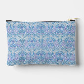 Pochette À Accessoires Élégant motif floral bleu (Verso)