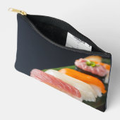 Pochette À Accessoires Elegant Nigiri Sushi Pouch – Minimal Zen (Ouvrir)