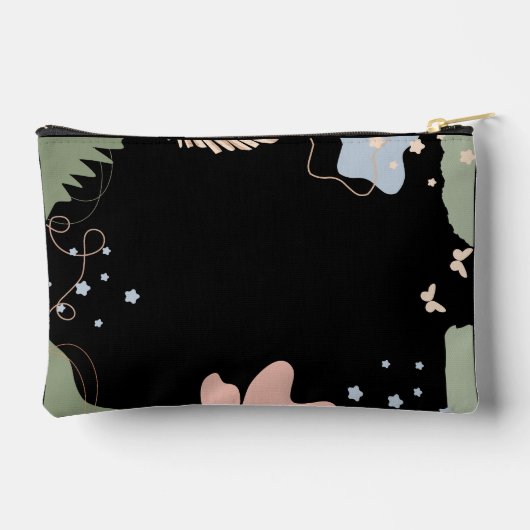 Pochette À Accessoires Elégant noir élégant Boho élégant mignon (Verso)