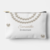 Pochette À Accessoires Elégante Fête des mariées de collier Pearl (Recto)