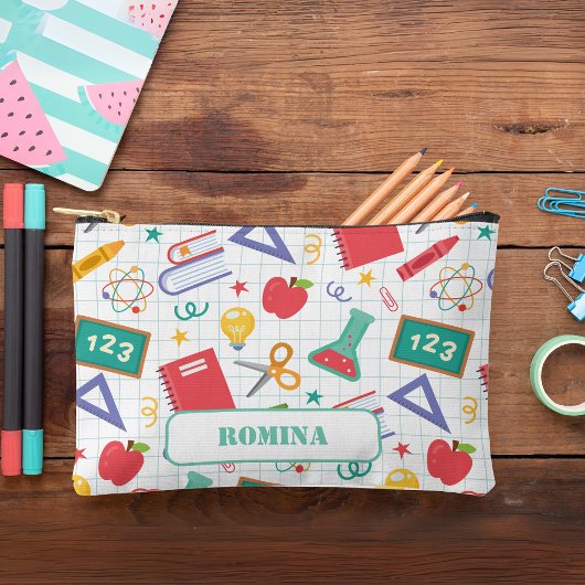 Pochette À Accessoires Élément scolaire coque/sac au crayon