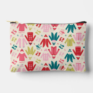 Pochette À Accessoires Elf Colorful Coat et Chaussures Motif