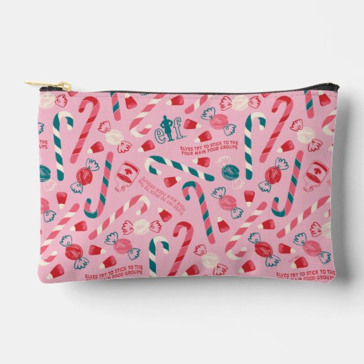 Pochette À Accessoires Elf Holiday Candy Motif (Recto)
