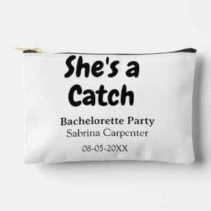 Pochette À Accessoires Elle est un nom de fête de bachelorette date simpl