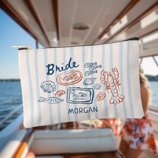 Pochette À Accessoires Elle est un Poisson d'avril Séjour de célibataire