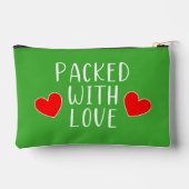 Pochette À Accessoires Emballé avec la poche d'accessoires Love (Verso)