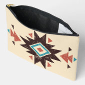 Pochette À Accessoires Emblème Diamant Boho (Ouvrir)