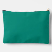 Pochette À Accessoires Emerald Green Business Chic Minimal Personnalisabl (Verso)