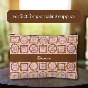Pochette À Accessoires Emma de Jane Austen Citations personnalisées